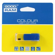 USB флеш накопитель Goodram 32GB COLOUR UKRAINE Blue/Yellow USB 2.0 (UCO2-0320BYR11)