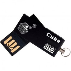 USB флеш накопитель Goodram 32GB Cube Black USB 2.0 (PD32GH2GRCUKR9)