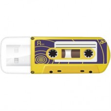 USB флеш накопитель Verbatim 32GB Mini cassette edition Yellow USB 2.0 (49393)