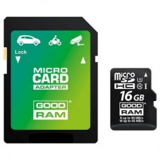 Карта памяти Goodram 16GB microSDHC class 10 USH-I U3 (M3AA-0160R11-DD)