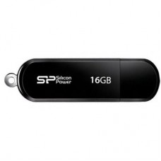 USB флеш накопитель Silicon Power 16GB LuxMini 322 Black USB 2.0 (SP016GBUF2322N1K)