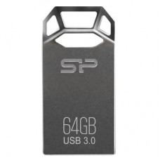 USB флеш накопитель Silicon Power 64GB Jewel J50 Metallic Grey USB 3.0 (SP064GBUF3J50V1T)