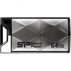 USB флеш накопитель Silicon Power 64GB Touch 850 Titanium USB 2.0 (SP064GBUF2850V1T)