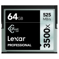 Карта памяти Lexar 64Gb Compact Flash 3500x Professional (LC64GCRBEU3500)