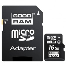 Карта памяти Goodram 16GB microSD class 4 (M40A-0160R11)