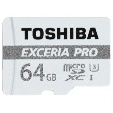 Карта памяти Toshiba 64GB microSDXC class 10 USH-I U3 (THN-M401S0640E2)