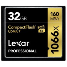 Карта памяти Lexar 32GB Compact Flash 1066X Professional (LCF32GCRBEU1066)