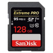 Карта памяти SanDisk 128GB SDXC UHS-I U3 (SDSDXXG-128G-GN4IN)