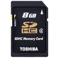 Карта памяти Toshiba 8GB microSD class 4 (THN-M102K0080M4)