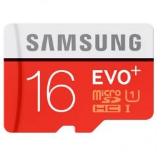 Карта памяти Samsung 16GB microSD Class 10 UHS-I EVO PLUS (MB-MC16DA/RU)