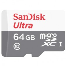 Карта памяти SanDisk 64GB microSDXC class 10 UHS-I Ultra (SDSQUNB-064G-GN3MA)