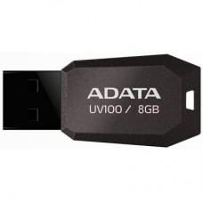 USB флеш накопитель ADATA 8GB DashDrive UV100 Black USB 2.0 (AUV100-8G-RBK)
