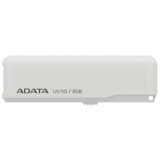 USB флеш накопитель ADATA 8GB DashDrive UV110 White USB 2.0 (AUV110-8G-RWH)