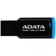 USB флеш накопитель ADATA 64GB UV140 Black-Blue USB 3.0 (AUV140-64G-RBE)