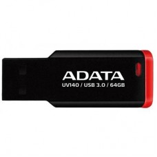 USB флеш накопитель ADATA 64GB UV140 Black-Red USB 3.0 (AUV140-64G-RKD)