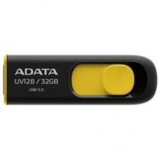 USB флеш накопитель ADATA 32GB UV128 Black-Yellow USB 3.0 (AUV128-32G-RBY)