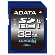 Карта памяти ADATA 32GB SDHC class 10 UHS-I (ASDH32GUICL10-R)