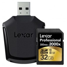 Карта памяти Lexar 32GB SDHC class 10 UHS-II U3 (LSD32GCRBEU2000R)