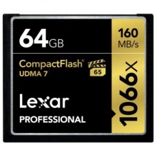 Карта памяти Lexar 64Gb Compact Flash 1066x Professional (LCF64GCRBEU1066)