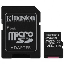 Карта памяти Kingston 256GB microSDXC class 10 UHS-I (SDC10G2/256GB)