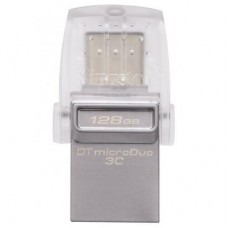 USB флеш накопитель Kingston 128GB DataTraveler microDuo 3C USB 3.0/Type C (DTDUO3C/128GB)
