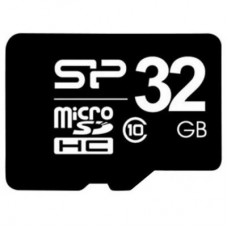 Карта памяти Silicon Power 32GB microSDHC class 10 (SP032GBSTH011V10)