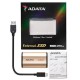 Накопитель SSD USB 3.1 250GB ADATA (ASE730-250GU31-CGD)