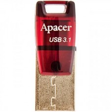 USB флеш накопитель Apacer 16GB AH180 Red USB 3.1 (AP16GAH180R-1)