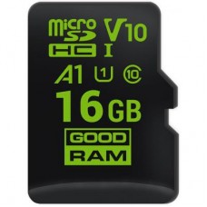 Карта памяти Goodram 16GB microSD class 10 UHS-I V30 (M1A0-0160R11-A1)