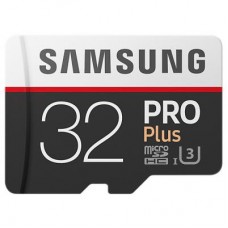 Карта памяти Samsung 32GB microSD class 10 PRO PLUS UHS-I G3 (MB-MD32GA/RU)