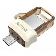 USB флеш накопитель SanDisk 64GB Ultra Dual Drive m3.0 White-Gold USB 3.0/OTG (SDDD3-064G-G46GW)