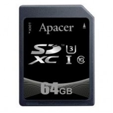 Карта памяти Apacer 64GB SDHC Class10 (AP-ISD064GIA-1FTM)