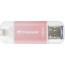 USB флеш накопитель Transcend 128GB JetDrive Go 300 Rose Gold USB 3.1/Lightning (TS128GJDG300R)