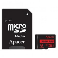 Карта памяти Apacer 32GB microSDHC class 10 UHS-I U1 (R85 MB/s) (AP32GMCSH10U5-R)