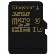 Карта памяти Kingston 32GB microSDHC class 10 UHS-I U3 (SDCG/32GBSP)