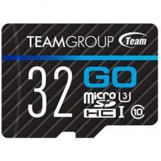 Карта памяти Team 32GB microSD Class 10 UHS-I/U3 Go (TGUSDH32GU302)