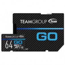 Карта памяти Team 64GB microSD Class 10 UHS-I/U3 Go (TGUSDX64GU303)