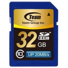 Карта памяти Team 32GB SDHC Class 10 (TSDHC32GCL1001)