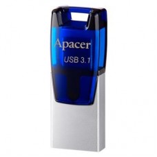 USB флеш накопитель Apacer 32GB AH179 Blue USB 3.1 OTG (AP32GAH179U-1)