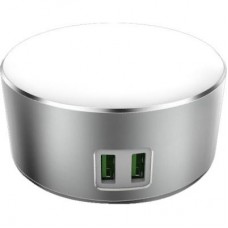Настольная лампа ColorWay LED light with 2*USB 2.4A Super Charge (CW-CHL22A)