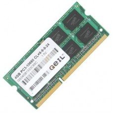 Модуль памяти для ноутбука SoDIMM DDR3 4GB 1333 MHz Geil (GS34GB1333C9SC / GS34GB1333C9S)