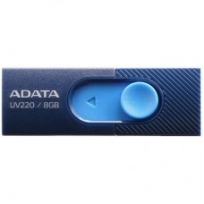 USB флеш накопитель ADATA 8GB UV220 Blue/Navy USB 2.0 (AUV220-8G-RBLNV)