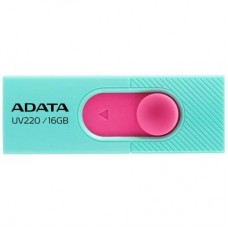 USB флеш накопитель ADATA 16GB UV220 Green/Pink USB 2.0 (AUV220-16G-RGNPK)