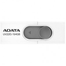 USB флеш накопитель ADATA 64GB UV220 White/Gray USB 2.0 (AUV220-64G-RWHGY)