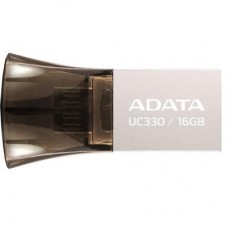 USB флеш накопитель ADATA 16GB UC330 Black USB 2.0 OTG (AUC330-16G-RBK)