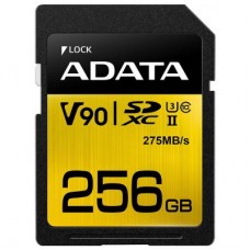 Карта памяти ADATA 256GB SDXC class 10 UHS-II U3 (ASDX256GUII3CL10-C)