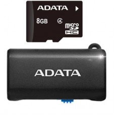 Карта памяти ADATA 8GB microSDHC Class 4 (AUSDH8GCL4-ROTGMBK)