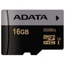 Карта памяти ADATA 16GB microSD class 10 UHS-I U3 V30 Premier Pro (AUSDH16GUI3V30S-R)