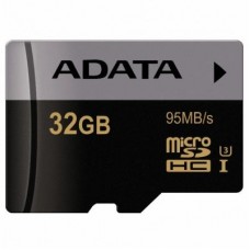 Карта памяти ADATA 32GB microSD class 10 UHS-I U3 V30 Premier Pro (AUSDH32GUI3V30S-R)