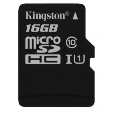 Карта памяти Kingston 16GB microSDHC class 10 UHS-I Canvas Select (SDCS/16GBSP)